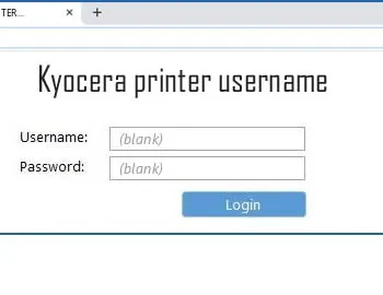 kyocera user login_